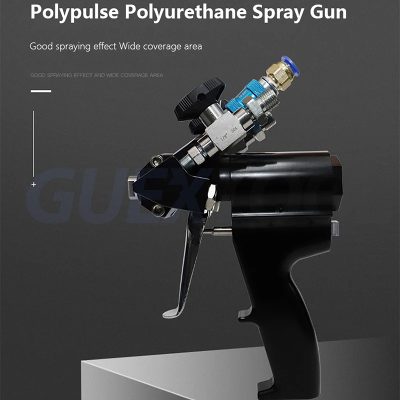 

P2 PU Foam Spray Gun Polyurethane Foam Spray Gun Pneumatic High Pressure Coating Spray Gun Max.35Mpa 1-12kg/min 0.2-1.2Mpa 1.6MM