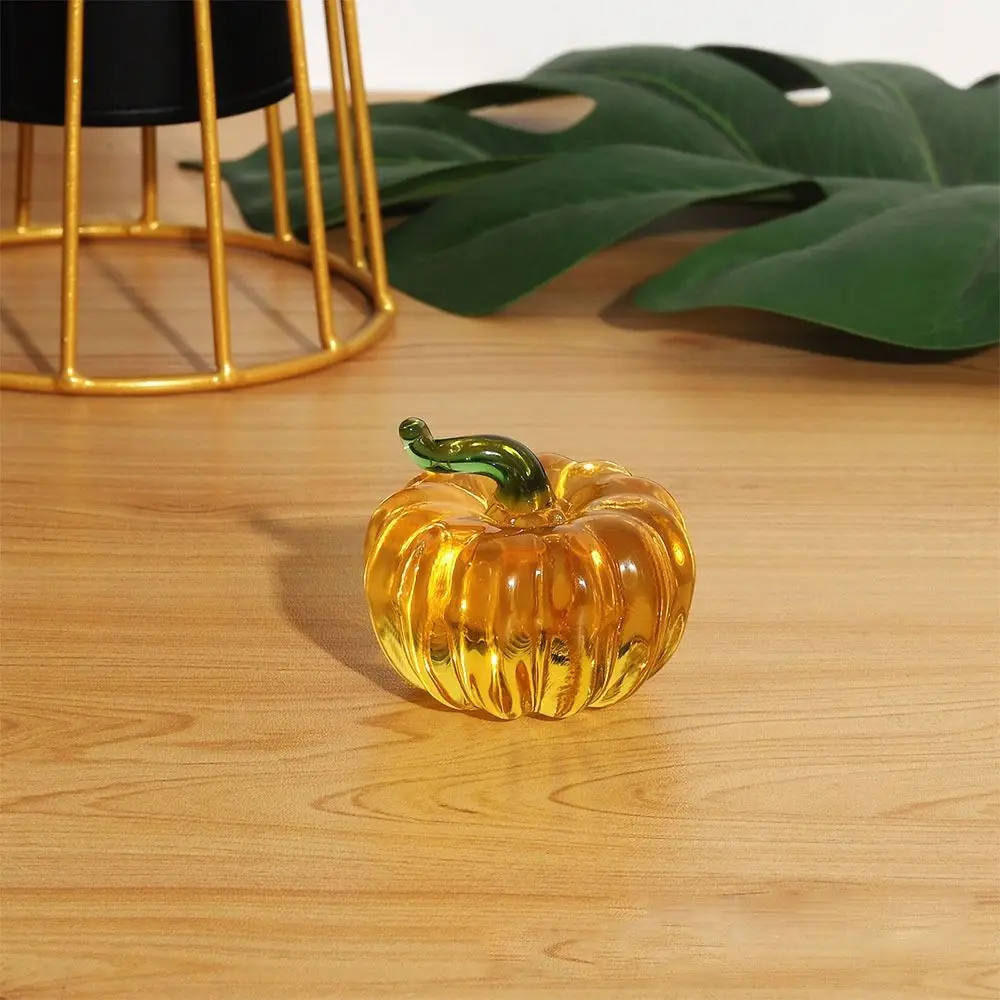 Künstliche chinesische Art Desktop Kristall Ornamente Mini Kürbis Erdbeer Ananas Kaki gelbe Birne Frucht Modell – Detail 11