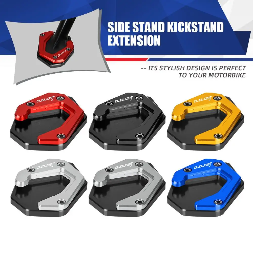 

Kickstand Side Stand Extension Pad Support FOR BENELLI leoncino 250 leoncino500 BNT BJ250 BJ300 BJ302 BN250 BN302 BN300