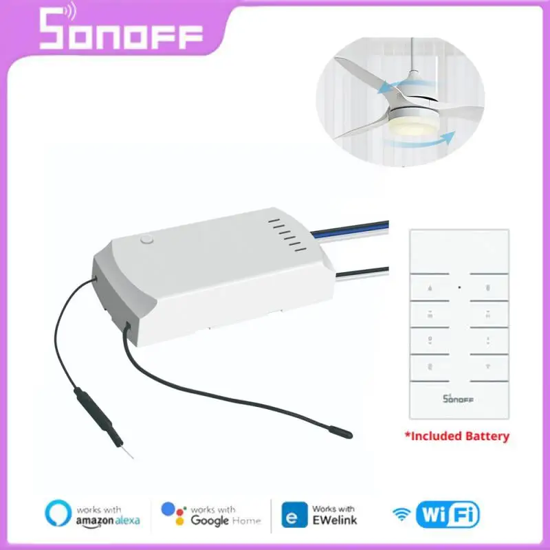 

Умный выключатель вентилятора SONOFF IFan04, Wi-Fi, 220-240 В