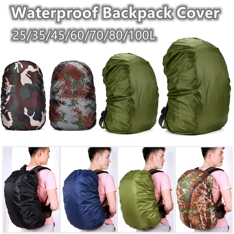 Housse Réfléchissante Randonnée Housses De Pluie Pour Sac à Dos - Lot De 4 - Taille M 30-45L - Bandes Réfléchissantes - Imperméable Housse De Pluie Sac à Dos 30l