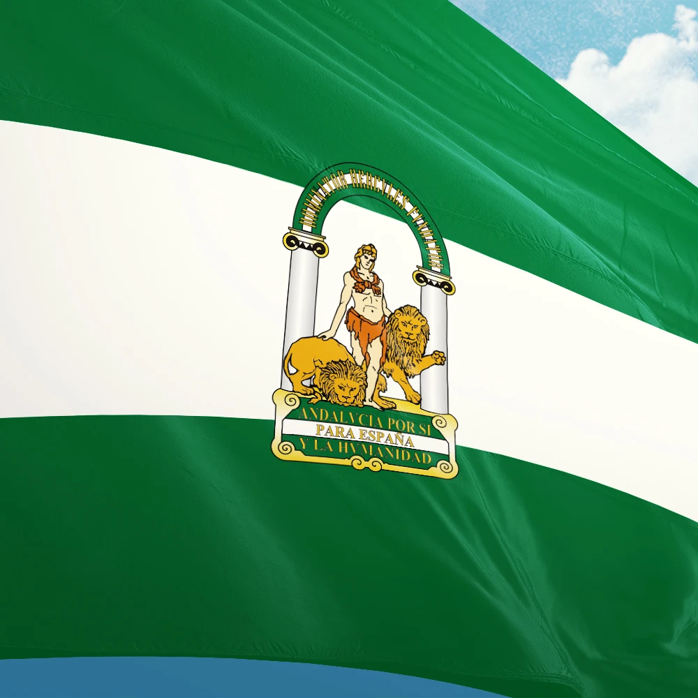 Bandiera Dell'andalusia Immagini Vettoriali Stock - Foto 8