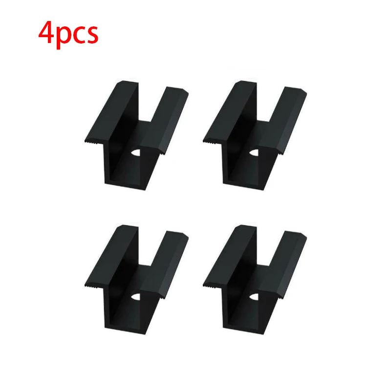 4/6/8pcs PV Solar Panels Centre Clamp Module Clamp Solar Mid Clamps Bracket All Frame Heights Panels Roof