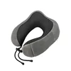 Travel in Comfort with U-Shaped Memory Foam Pillow for Neck Support on Cars and Airplanes 4
