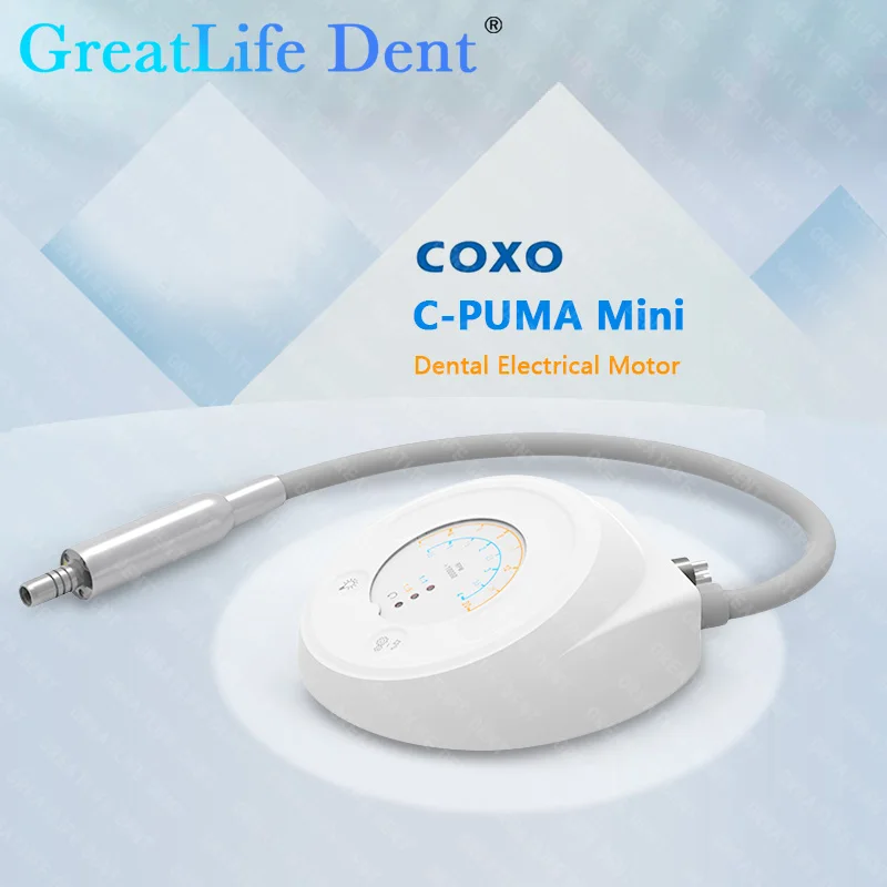 

GreatLife Dent COXO C-Puma Mini Electrical Brushless Motor 1:1 Endodontic Instrument All in One 1:5 Polishing And Trimming Motor