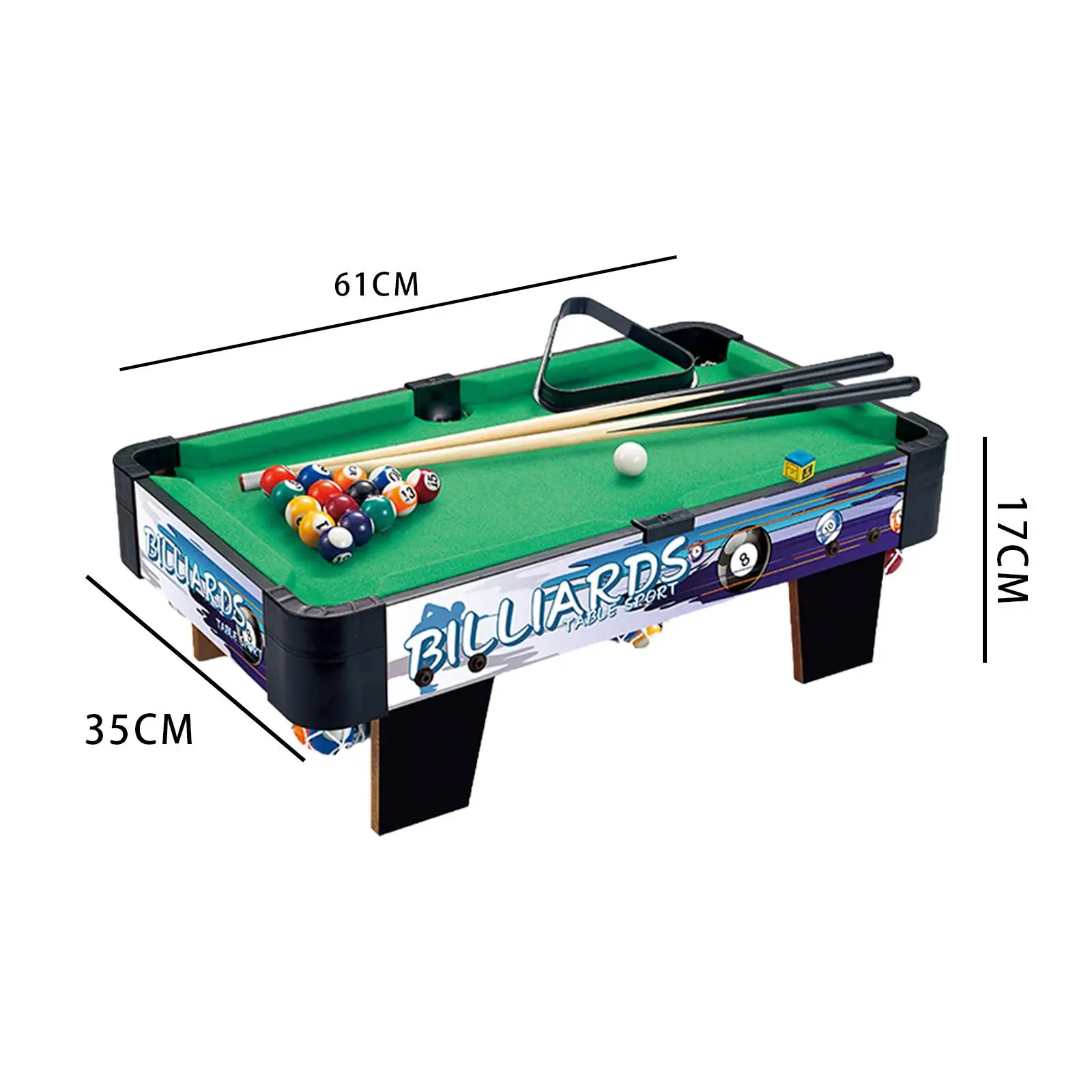 Billiards Table Game, Small Table Billiards Game, Desktop Toy for Home