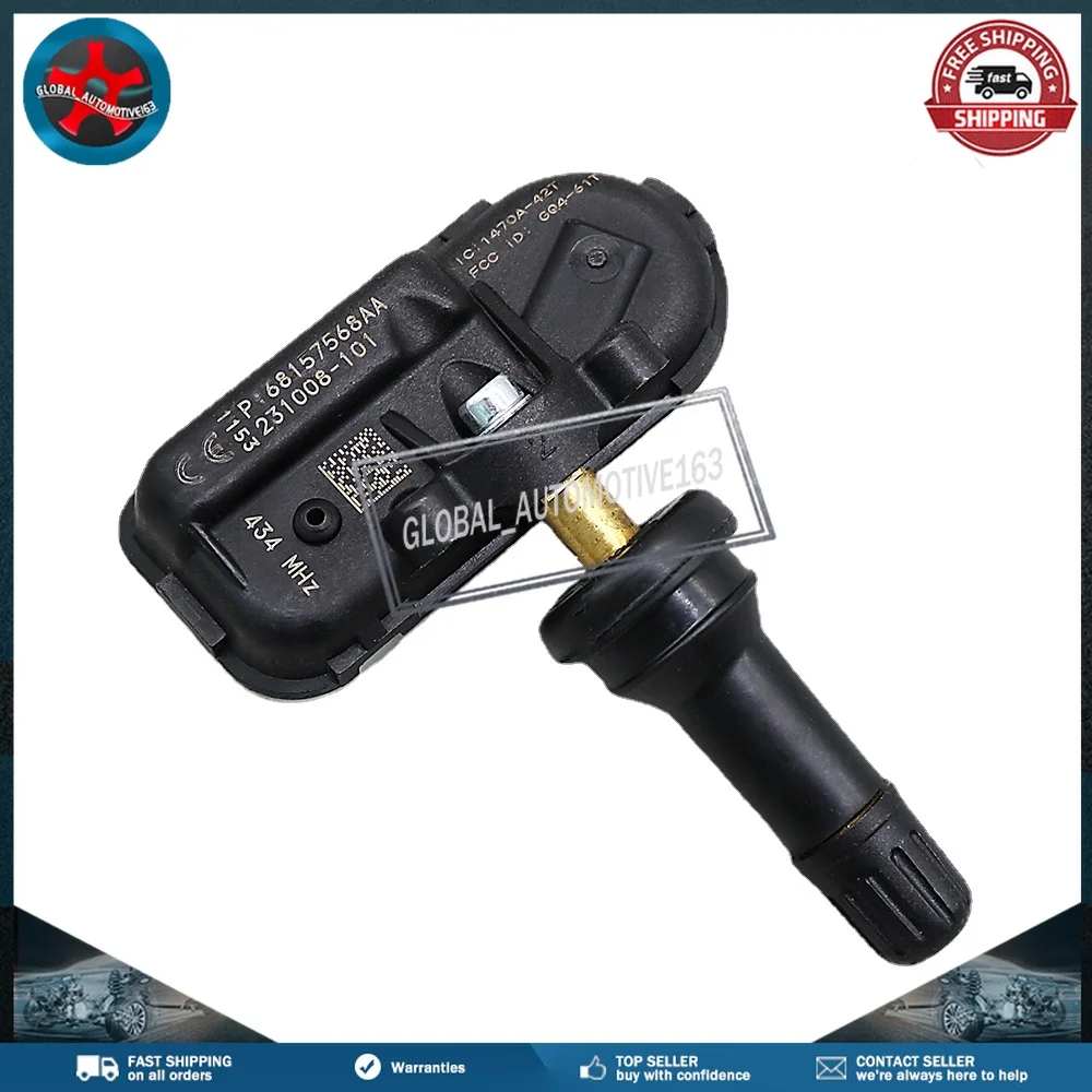 TPMS Ÿ̾ з ͸ , 2013-2020   2013-2020  üŰ 2012-2018  1500, 68157568AA, 433MHz