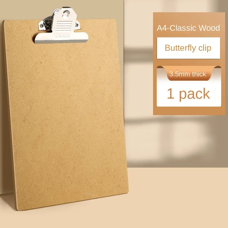 New A4 File Folder Clipboard Writing Pad Memo Clip Board Double Clips Organizer School Office Stationary writing clipboard