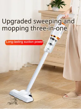 Household Handheld Wireless High-power Vacuum Cleaner Rechargeable Small Car Home Vacuum Cleaner 1
