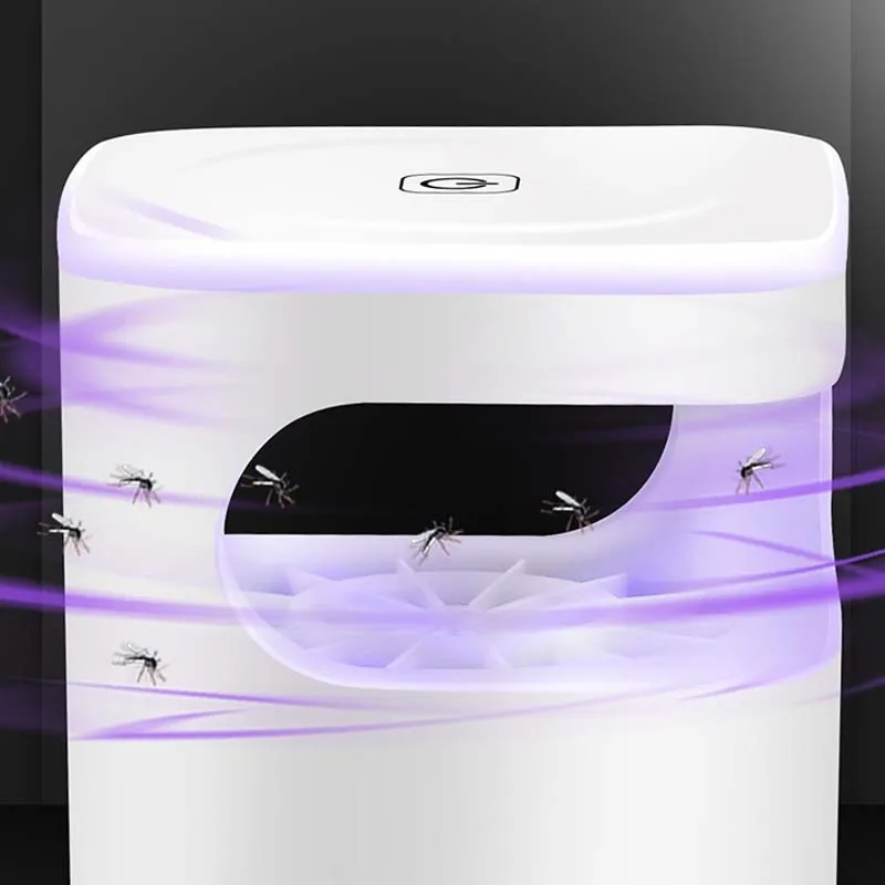 실내용 USB LED 모기 킬러 램프 흡입식 해충 퇴치기 (파리 및 모기 퇴치)
