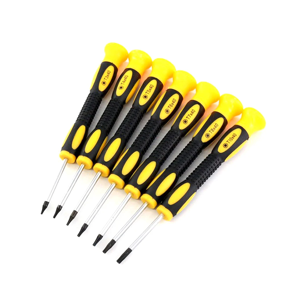

Hexagon Torx Screwdriver With Hole Screwdriver Removal Tool Tamperproof Hole T3 T4 T5 T7H For Remove The Game Console Controller