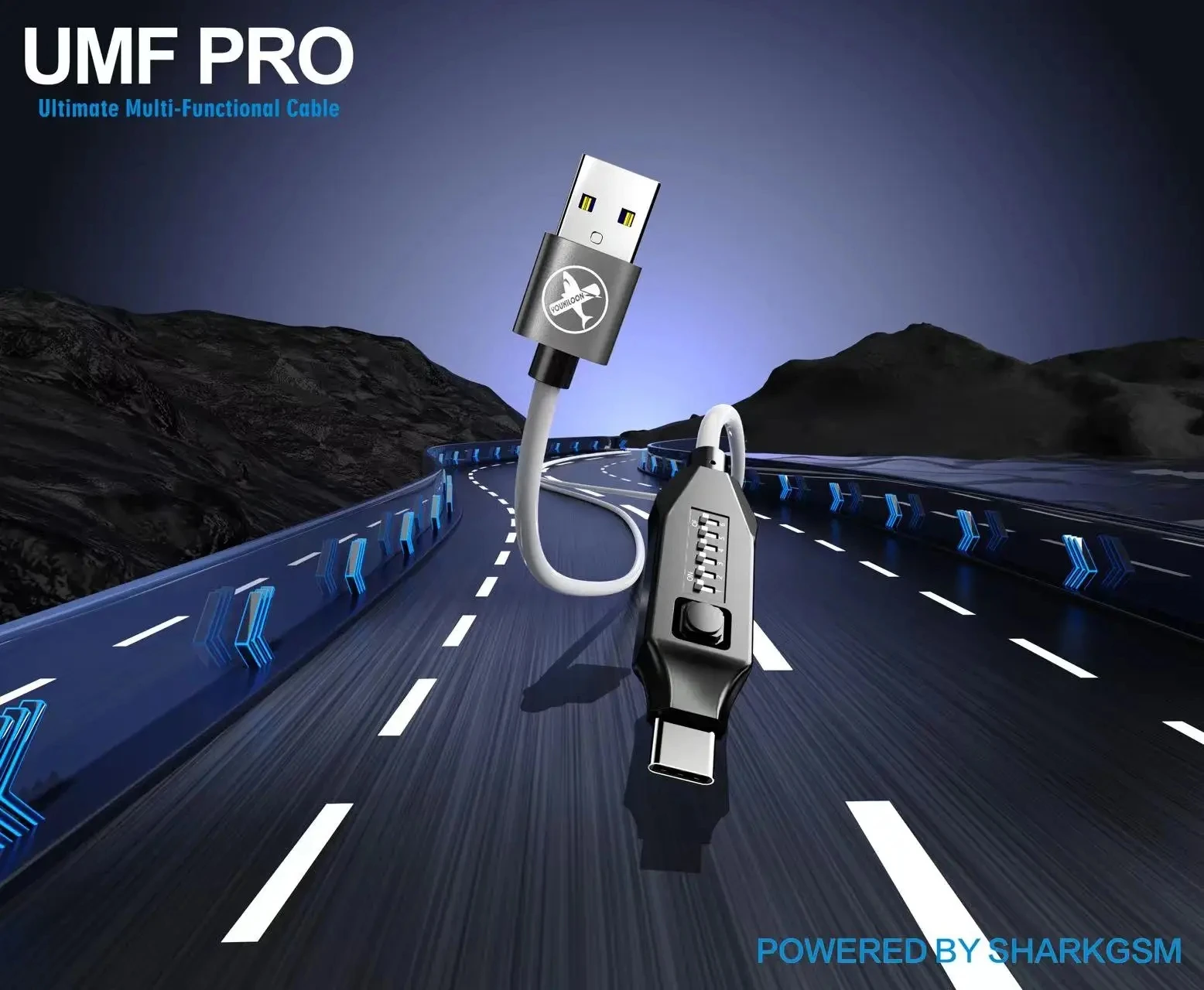 UMF Pro Ultimate Multi-Functional Cable, Fit for EDL V2, Harmony TP HW, USB, COM1.0