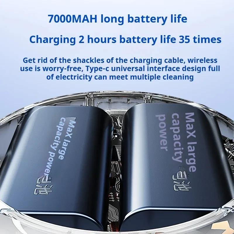 Wireless Underwear Washing Machine Portable Rechargeable Clothes Cleaning With Blue Light Sterilization Socks Washing  1.5L