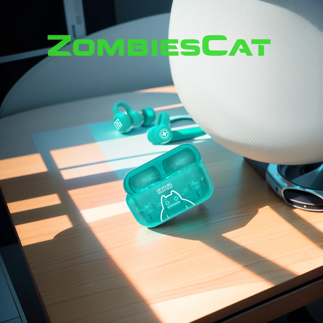 

Спортивная беспроводная гарнитура ZOMBIESCAT Open Bluetouch, эластичная растягивающаяся Регулируемая гарнитура