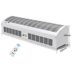 Hot Air Curtain Machine Cold and Warm Dual-use Commercial Mute 0.9/1.2/1.5/1.8 Meters Electric Heating Door Head Air Curtain