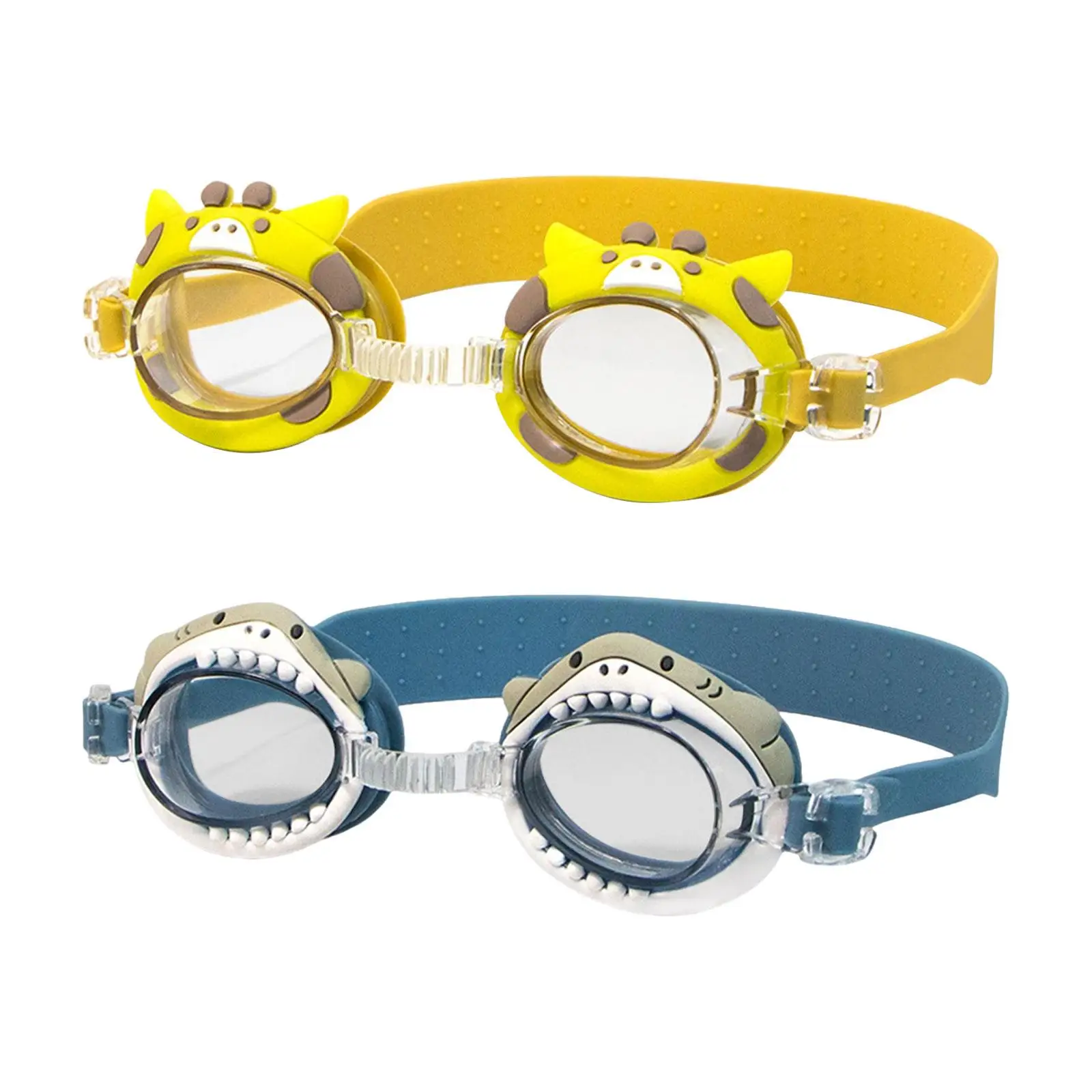 Cartoon Animal Kids Swimming Goggles Swim Practicing Child Swim Goggles Kids