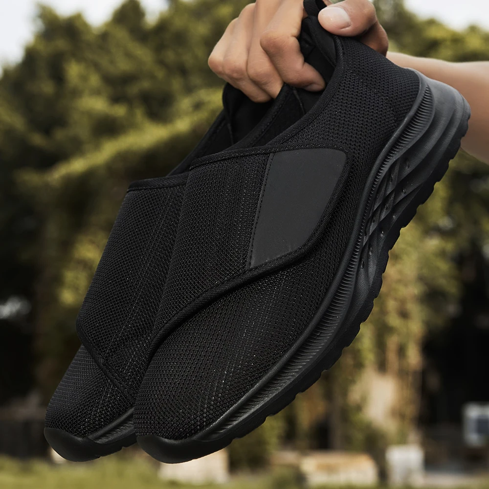 Unisex Fashion New Orthopedics Wide Feet Swollen Shoes Couple Thumb Eversion Adjusting Soft Comfortable Diabetic Walking Shoes