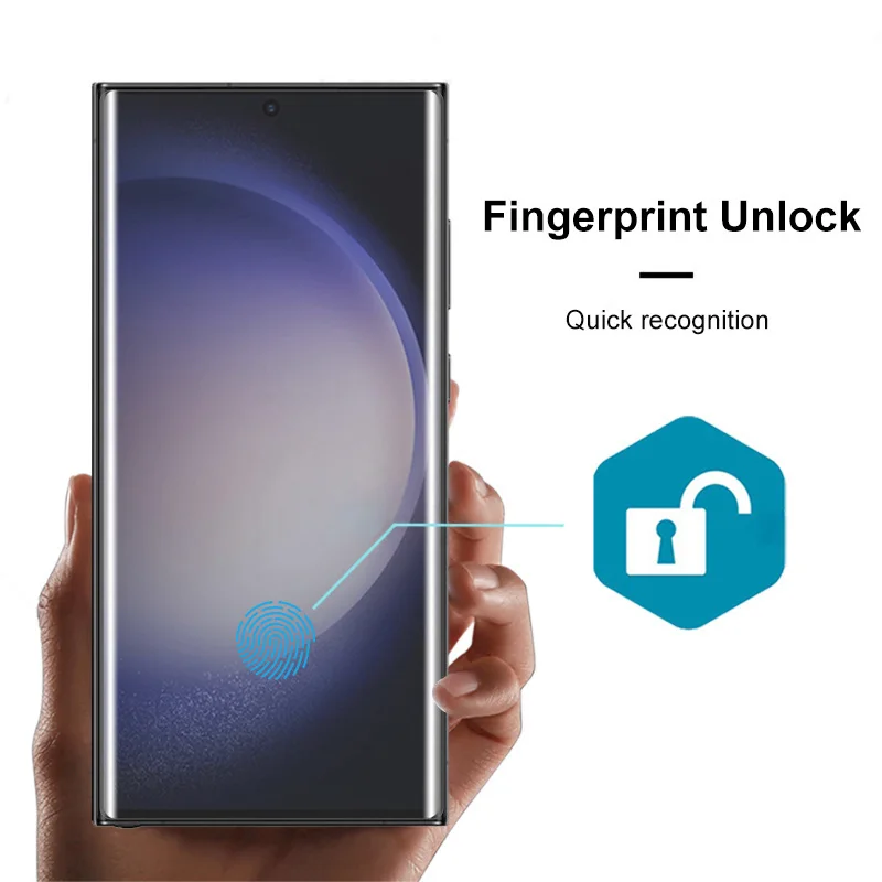 Premium Curved Full Glue UV Tempered Glass Screen Protector