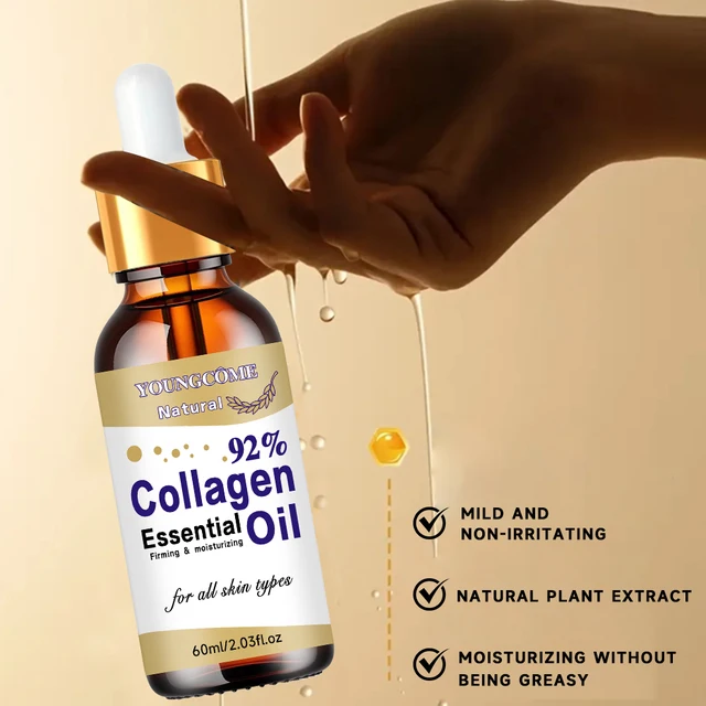 Collagen Peptide - Anti Aging Collagen Serum for Face, Skin Brightening, Reduces Fine Lines & Wrinkles, Heals and Repairs Skin 4