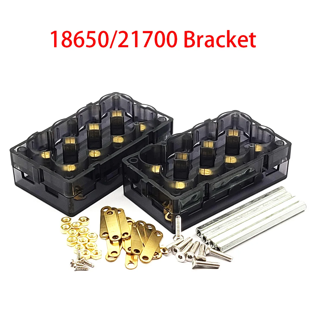 18650 배터리 박스 18650/21700 브래킷, DIY 에너지 저장 전원 키트, 무료 스폿 용접 지원, 고전류 