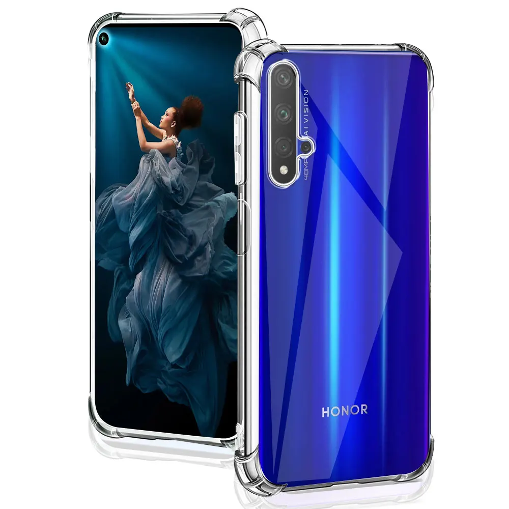 Shockproof Case For Huawei Nova 5T Silicone Soft Transparent Cases