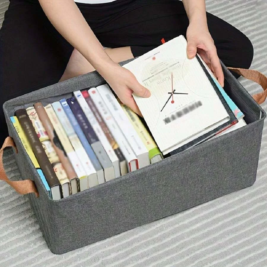 Thick Fabric Clothes Organizer Storage Boxes 3
