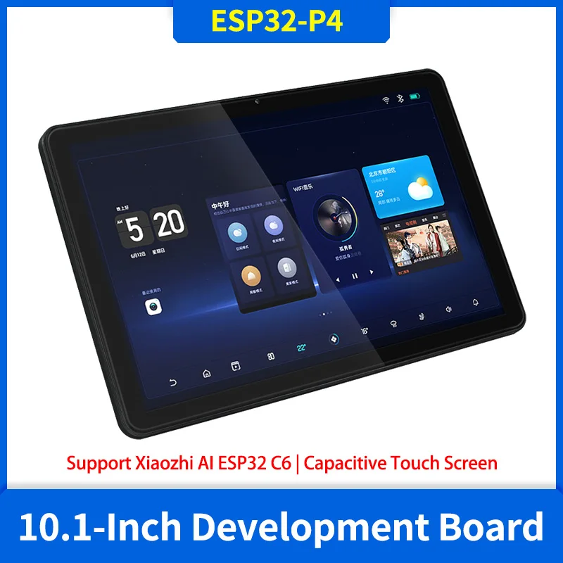 Produktbild von ESP32-P4 Entwicklungsboard 10,1 Zoll IPS LCD – Kapazitives Touch, 800x1280, WiFi 6, Bluetooth, Kamera, Für HMI & IoT