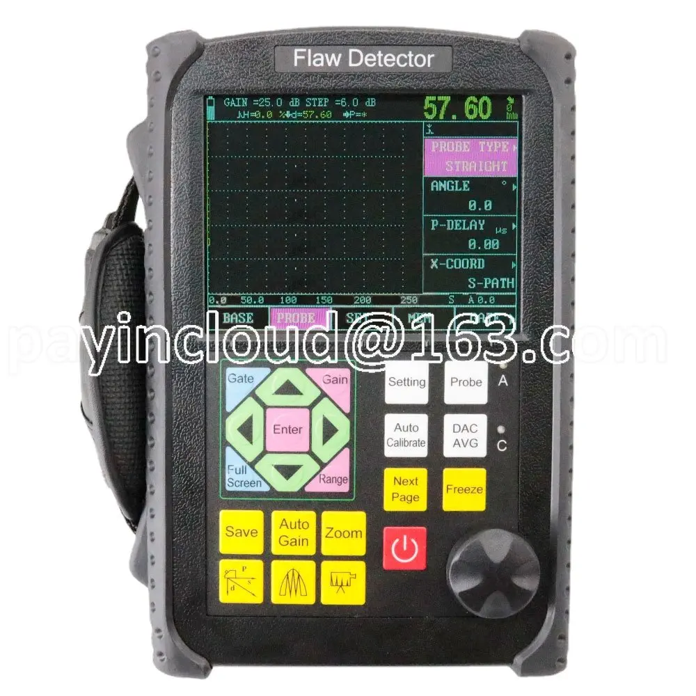 

Portable digital flaw detector GR650 transmitter zero point automatic calibration