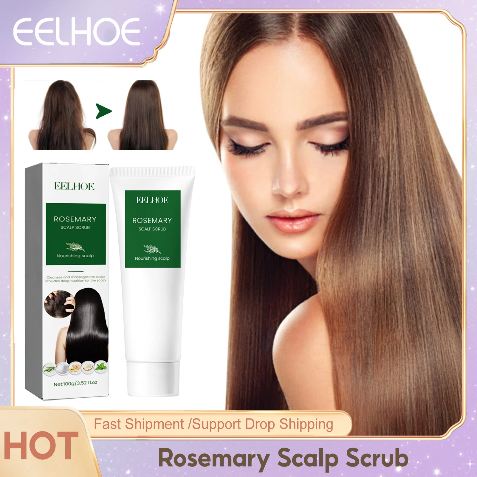 Straight Hair Cream Nourish Improve Frizz Damage Soften Curly Perm Dryness Treatment Smooth Relieve Itching Scalp Care Products pet anti flea drops mites insect repellent for formula cats dogs flea removers flea lice killer spray anti itching care products