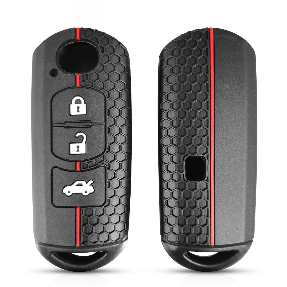 Premium Silicone Remote Key Cover Case - Durable, Protective, Stylish Design