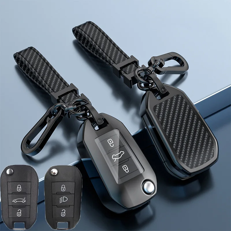 

Брелок для дистанционного ключа из цинкового сплава, чехол для Peugeot 208 2008 308 3008 508 408 307 4008 для Citroen C3 C4 C5 C6 C8
