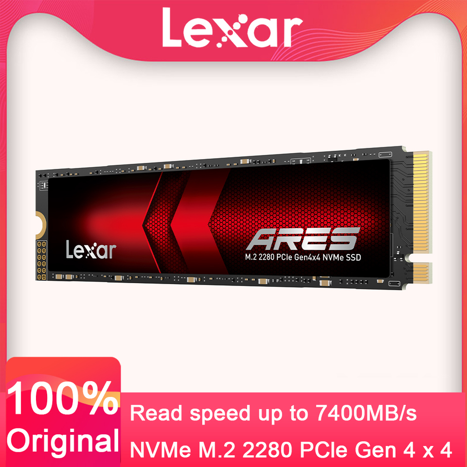Lexar ssd m2 nvme pcie 4 0 M2 2280 Internal Solid State Drives 512GB 1TB 2TB Desktop PC Laptop Hard Drive with Dynamic Caching