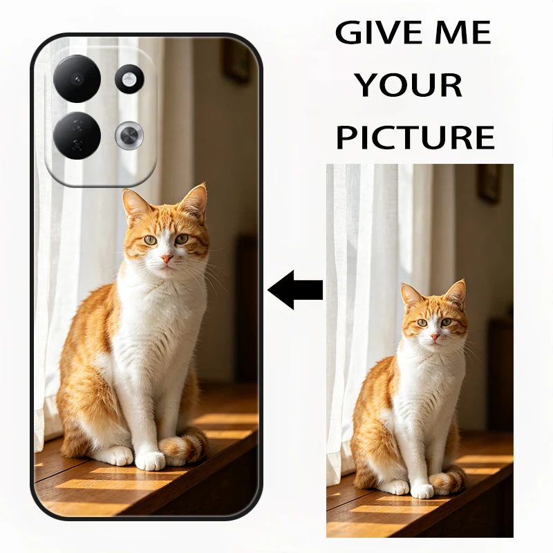 Personalized Silicone Phone Case with Customizable Image Design