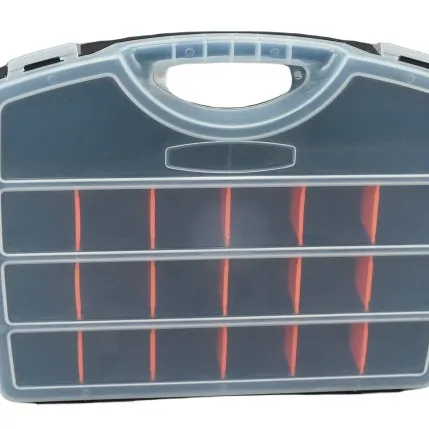 Plastic Tool Parts Box Storage Screw Box Tool Classification Electronic Drill Bit Accessories Thickened Grid Box