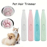 1 non battery pet shaver electric clipper suitable for cats and dogs. It can be used to shave foot hair, buttocks hair, eyes hai 1
