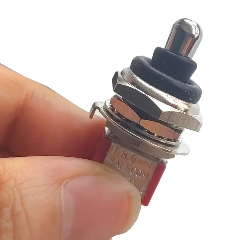 M12 * 0.75 12MM Toggle Switch Waterproof Cap 5pcs