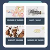 Handheld Mini Vacuum Cleaner Desk Table Dust Vacuum USB Table Sweeper Desktop With Clean Brush For Home Office Pencil Crumbs 6