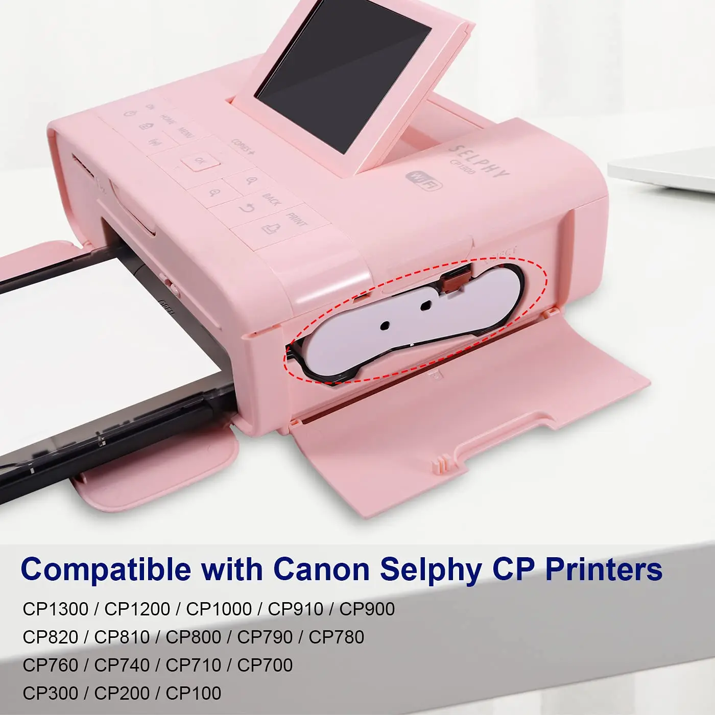  Printer Photo Paper 4x6. Canon Selphy CP1300 Ink And Paper.  COLOR Prints; Includes 108 Ink Paper Sheets, Postcard Size with Glossy  Finish, and 3 Ink Toners for CP1300, CP1200, CP910, CP900 