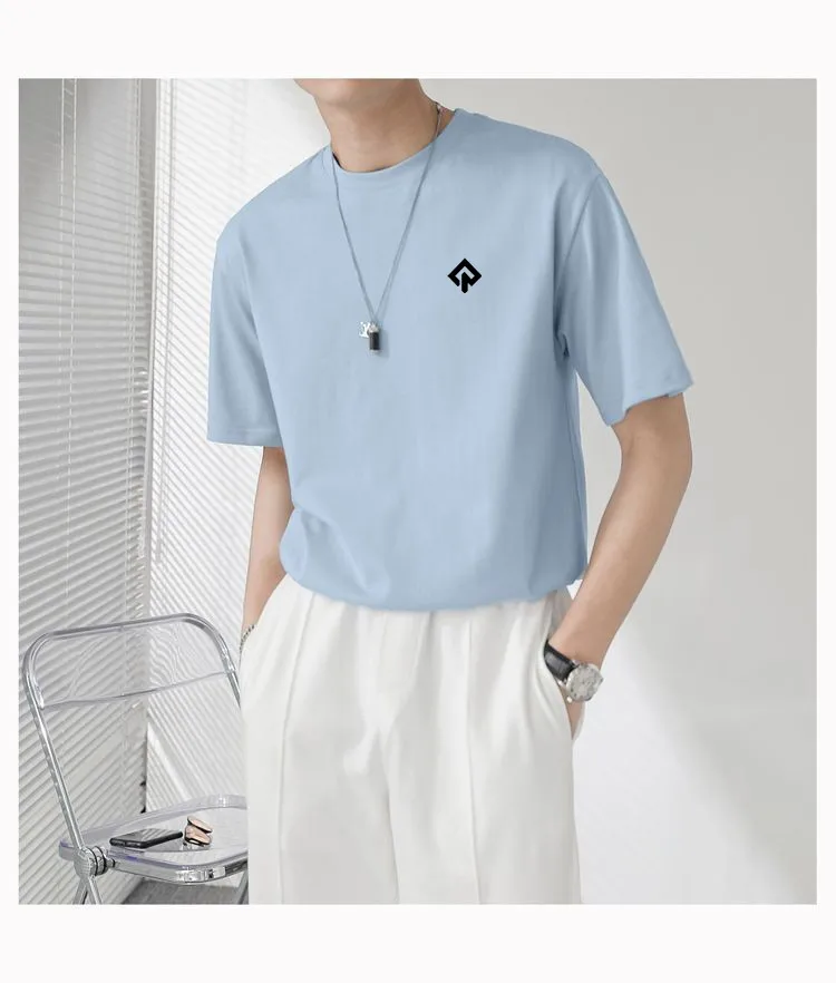 Luxury brand men's golf and tennis clothing summer men's new golf round neck short sleeved men's golf and tennis short sleeved T