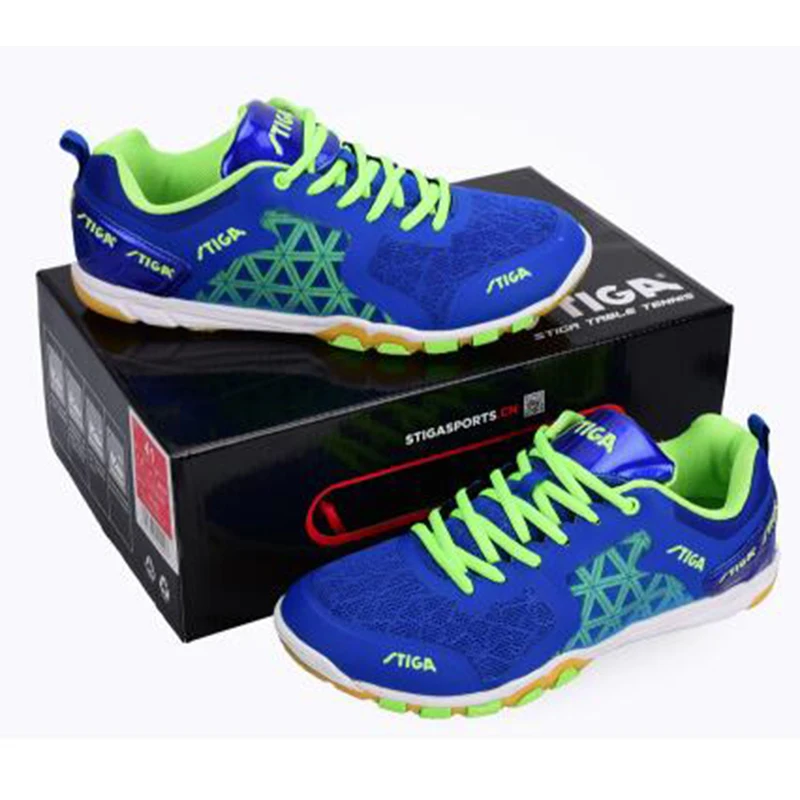 Stiga-professional table tennis shoes, breathable, non-slip, training sneakers for ping pong racket, cs2621 2611