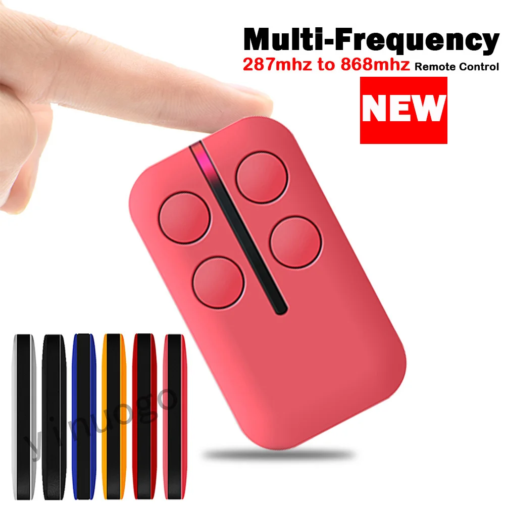 Multifrequency 287868mhz Remote Control Garage Door Rolling Code Remote Control Door