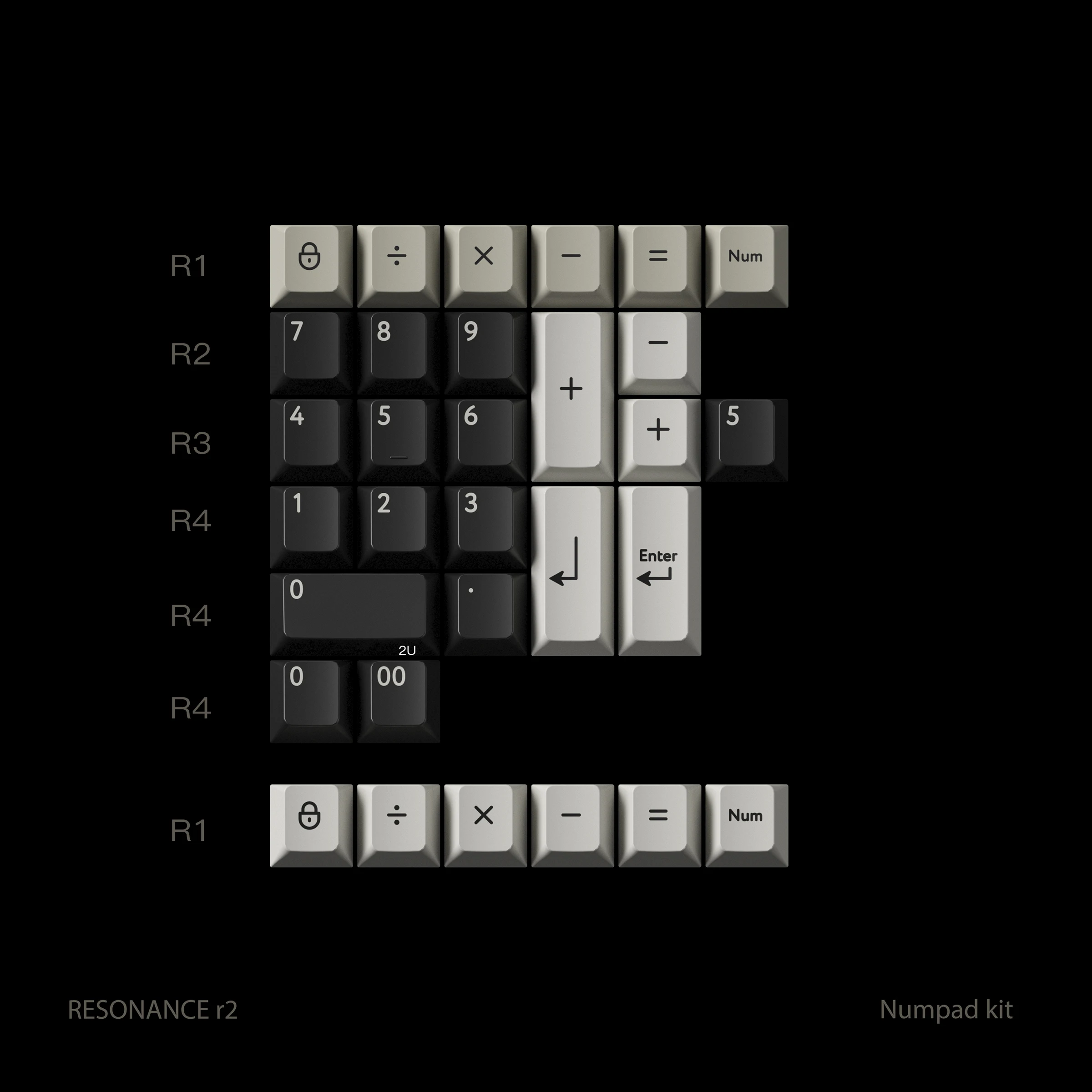 キーボード PBTfans RESONANCE R1 Base kit PBTfans Resonance – KBDfans® Mechanical Keyboards Store