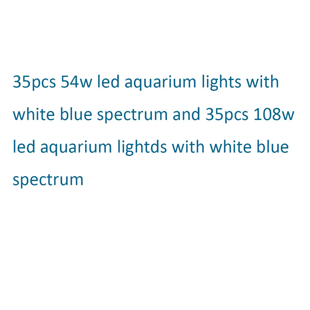 Luière LED Pour Aquariu, 54W/81W/108W A Ené La Luière D'aquariu - Foto 13