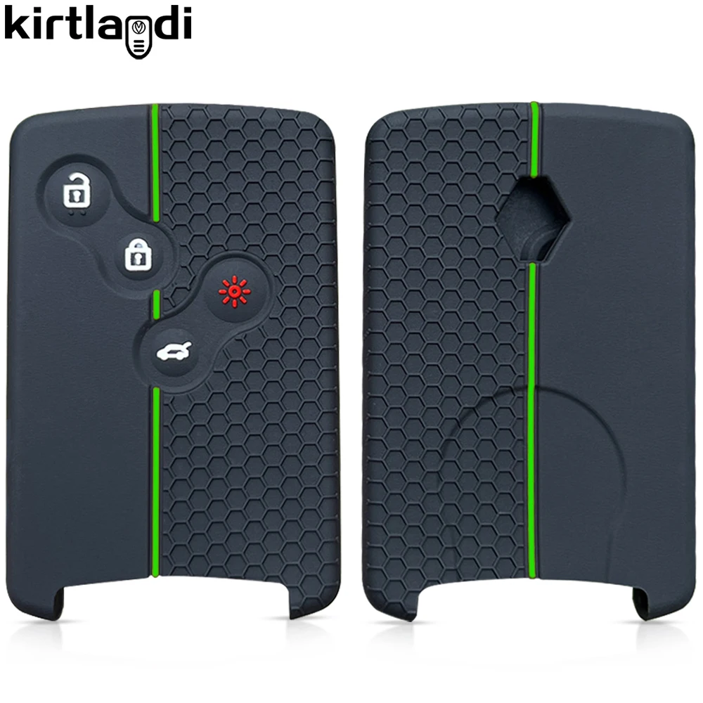 르노 메간 3 라구나 클리오 4 플루언스 캡처 조 콜레오스 스테이지 그랜드 시네마 3 카드 실리콘 자동차 열쇠 고리 커버 캡 ..