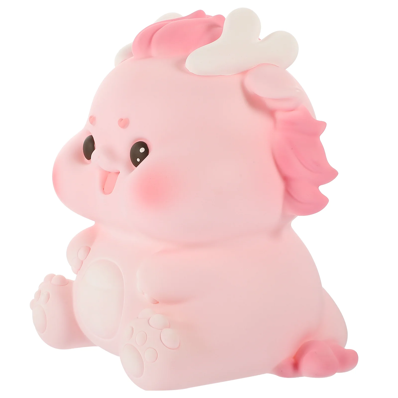 

Decorative Piggy Bank Lovely Dragon Shaped Money Pot Coin Saving Pot Desktop Dragon Decor
