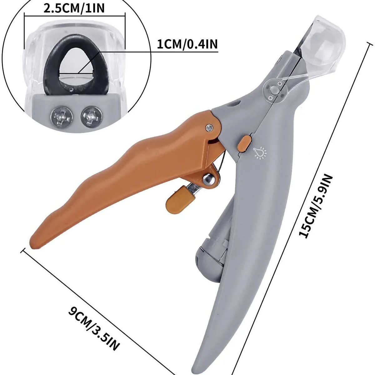 Pet Nail Clipper with LED Light – Multifunction Grooming Nail Trimmer for Dogs & Cats