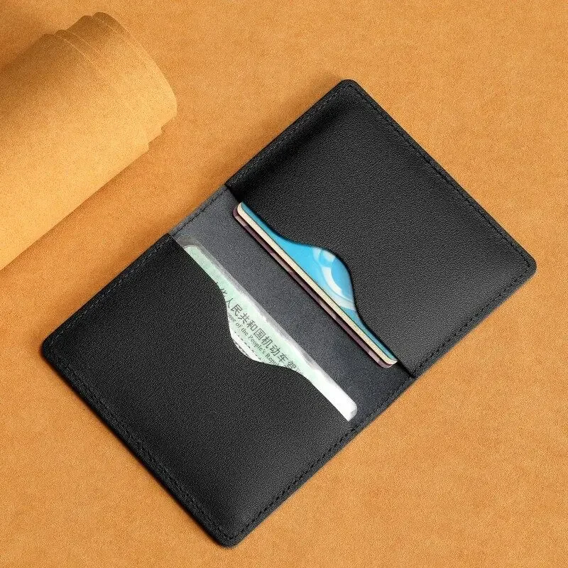 Wallet Card Holder Card Holder Credit Card Holder Card Wallet 2025 Real Leather Slim ID Credit Card Holder Men and Women Minimalism Cowhide ins Mini Ultrathin Cards Cases wallet
