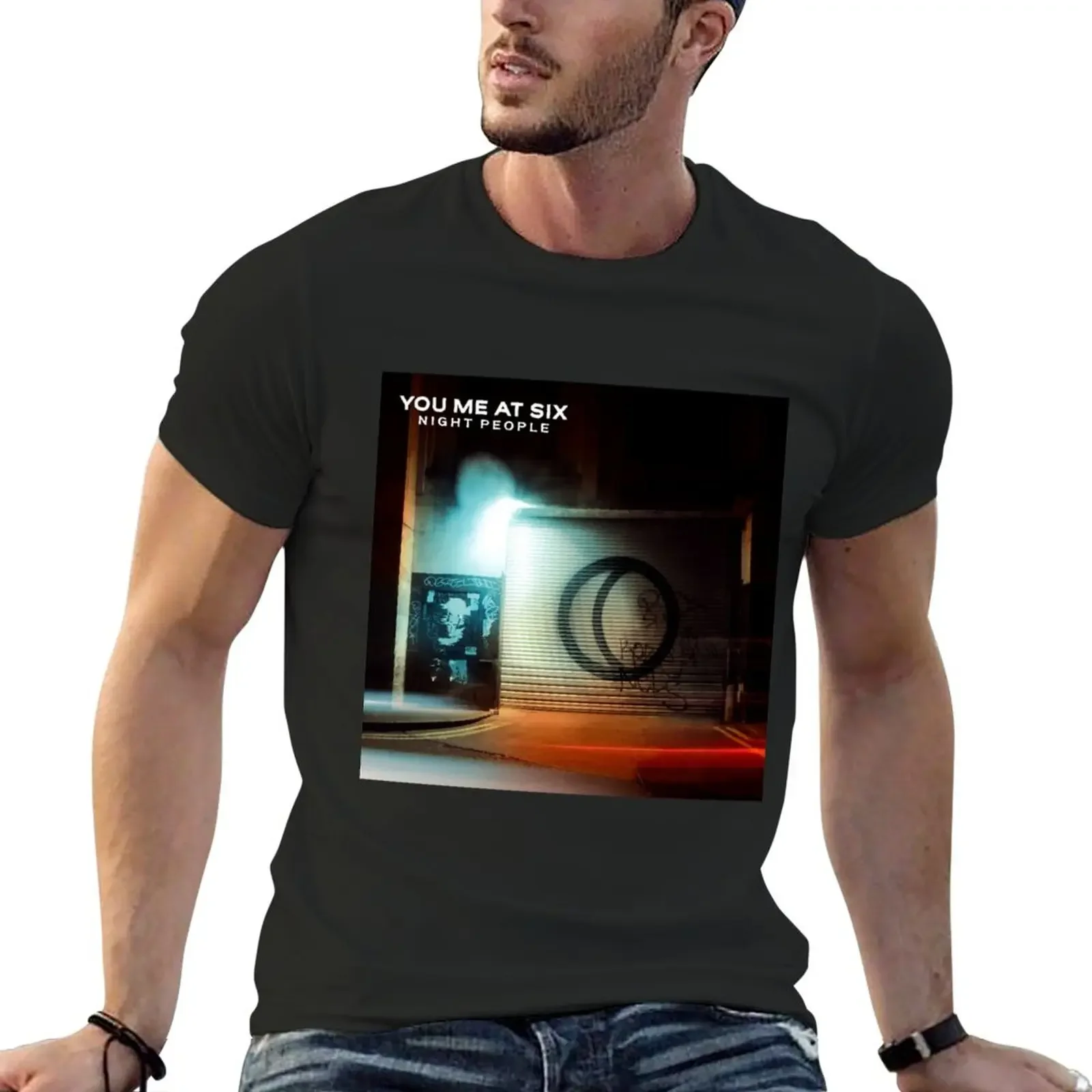 

Night people T-Shirt Tee shirt cute clothes Short sleeve tee men