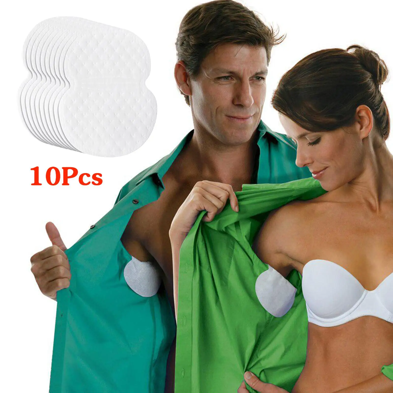 Underarm Sweat Pads 10pcs Underarm Sweat Pads Absorb Liners Underarm Gasket From Sweat Armpit Stickers Anti Armpits Pads for Clothes Deodorant