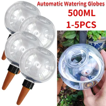 1-5Pcs Automatic Watering Globes 500ml Self Watering Planter Insert Multifunctional Portable Watering Devices for Home Balcony 1